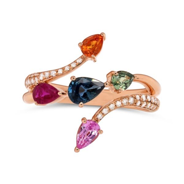 Diamond / Fancy Sapphire Ring