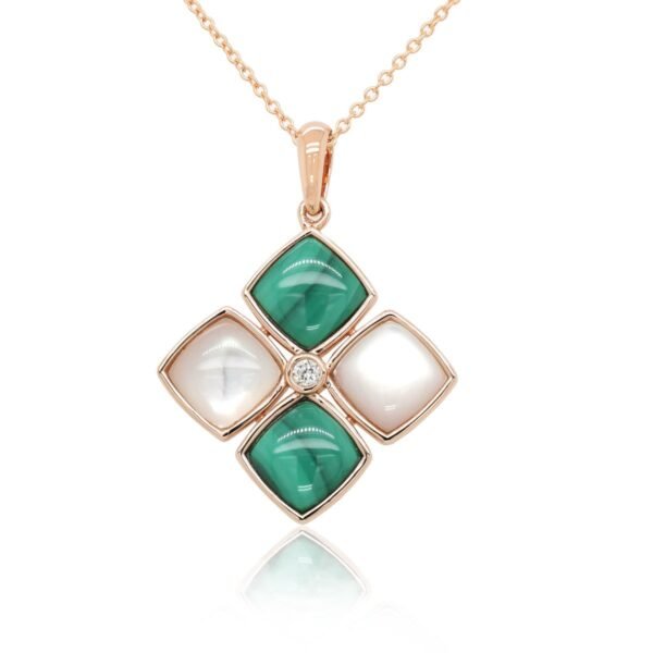 Diamond / Mix Gems Necklace