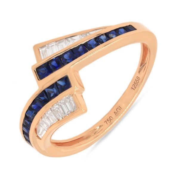 Diamond / Sapphire Ring