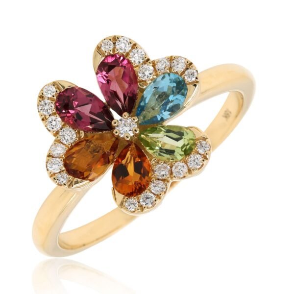 Diamond / Mix Gems Ring