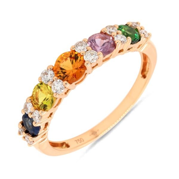 Diamond / Fancy Sapphire Ring