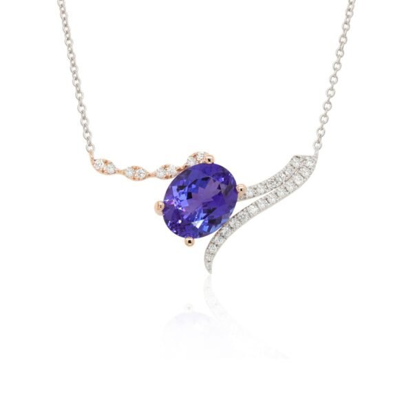 Diamond / Tanzanite Necklace