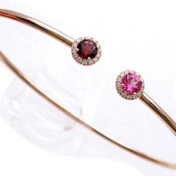 Diamond / Mix Gems Bangle