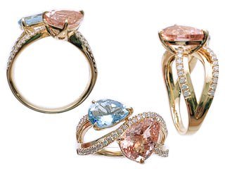 Diamond / Mix Gems Ring