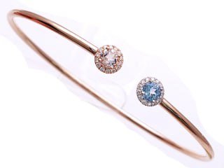 Diamond / Mix Gems Bangle