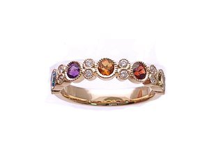 Diamond / Mix Gems Ring