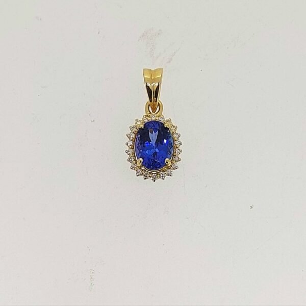 Diamond / Tanzanite Pendant