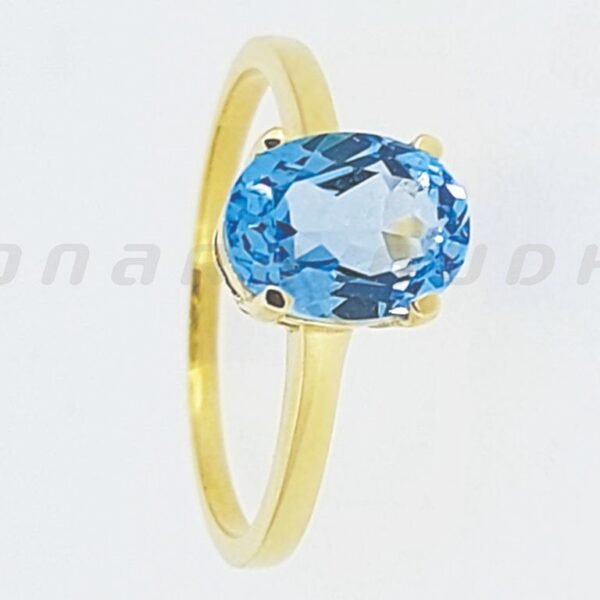 Blue Topaz Ring