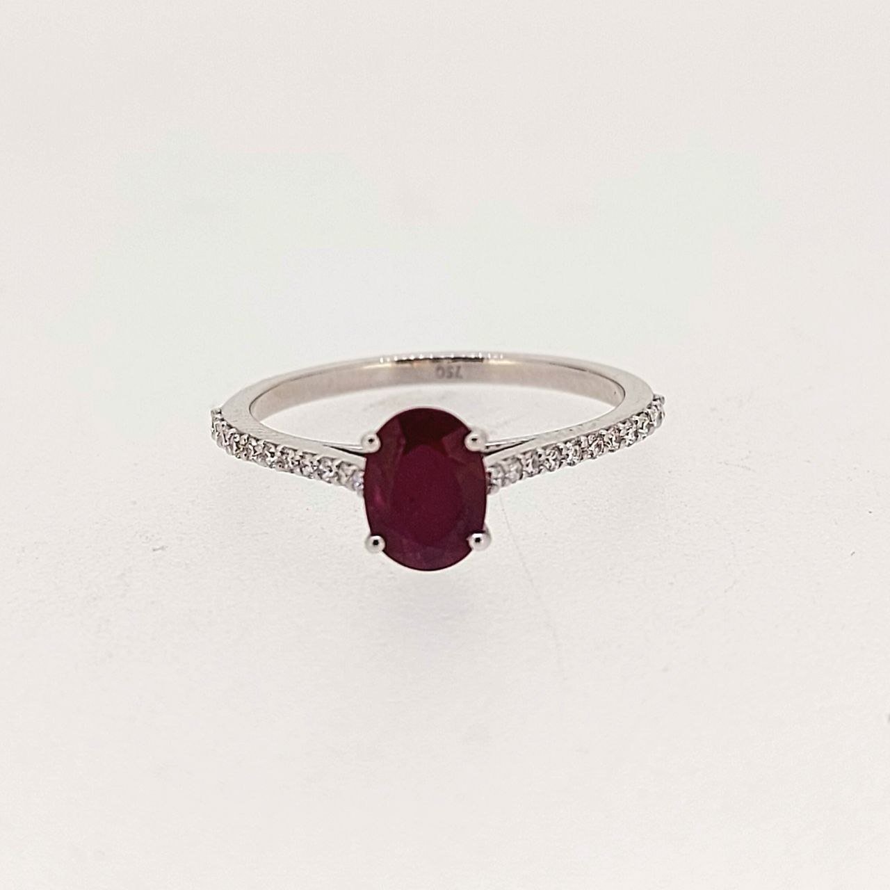 Diamond / Ruby Ring