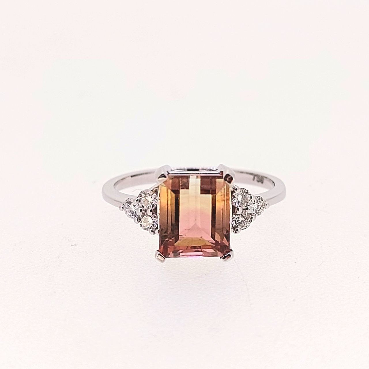 Diamond / Tourmaline Ring
