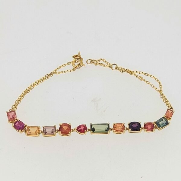 Fancy Sapphire Bracelet