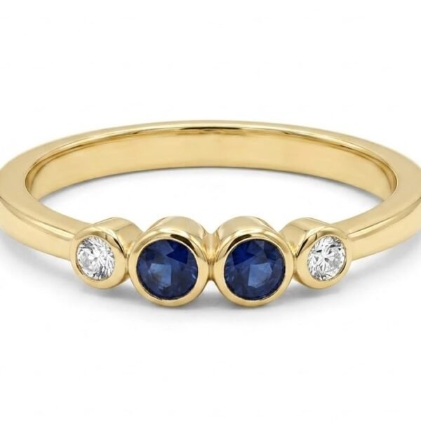 Diamond / Sapphire Ring
