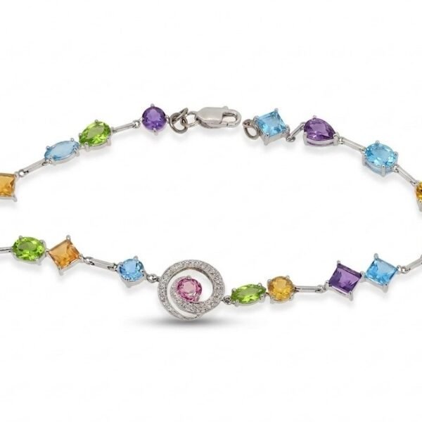 Diamond / Mix Gems Bracelet