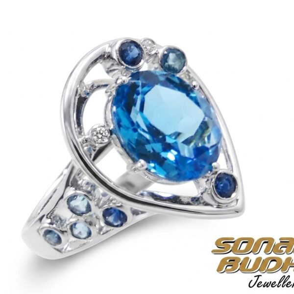 Diamond / Mix Gems Ring