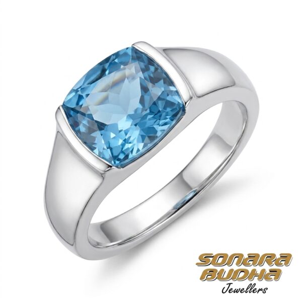 Blue Topaz Ring