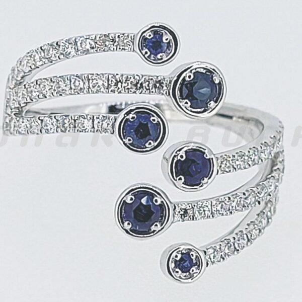Diamond / Sapphire Ring