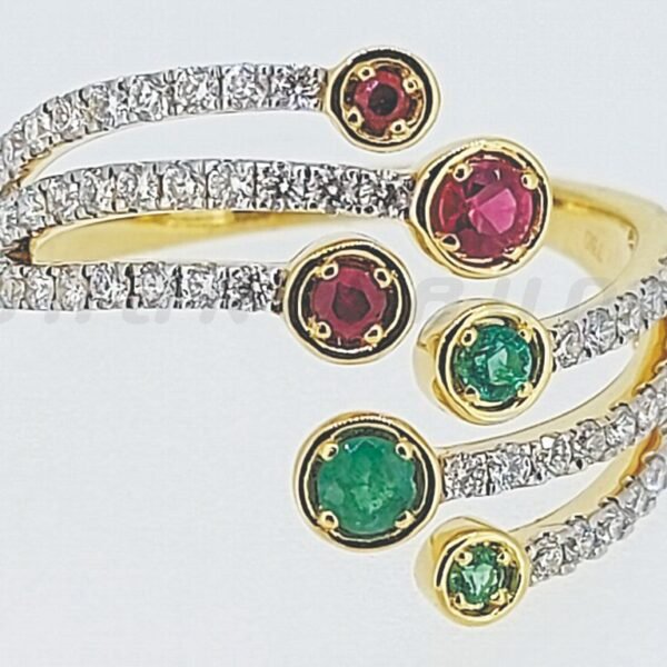 Diamond / Mix Gems Ring