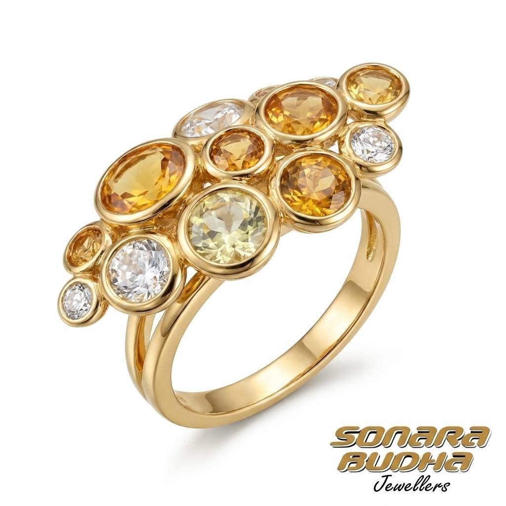Diamond / Mix Gems Ring