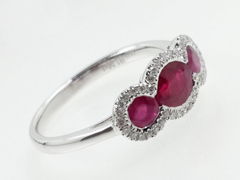 Diamond / Ruby Ring