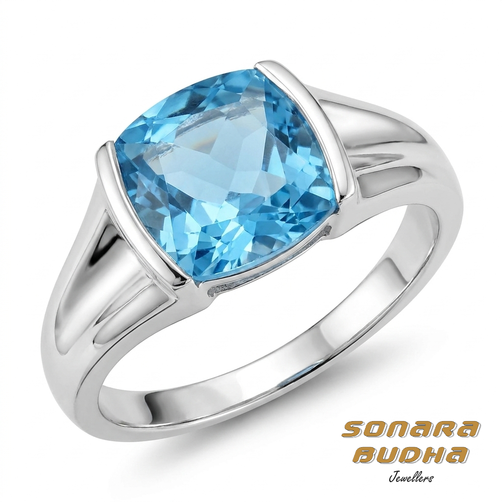 Blue Topaz Ring