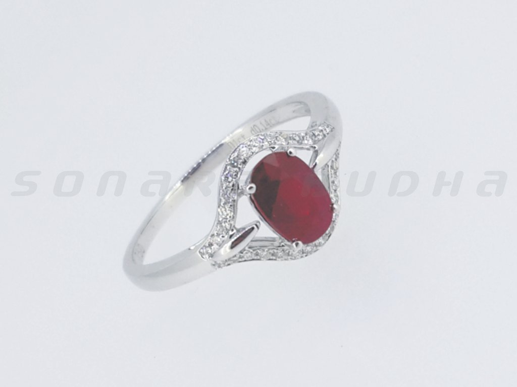 Diamond / Ruby Ring