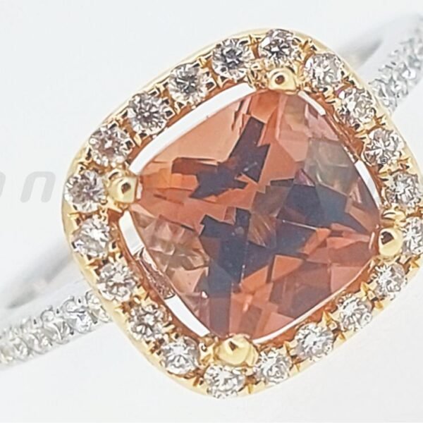 Diamond / Tourmaline Ring
