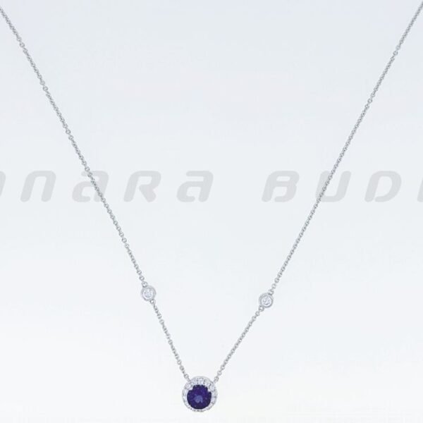 Diamond / Tanzanite Necklace