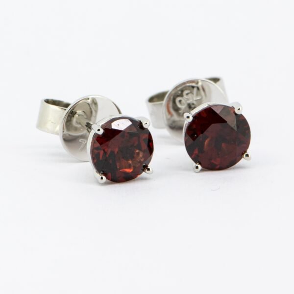 Garnet Studs