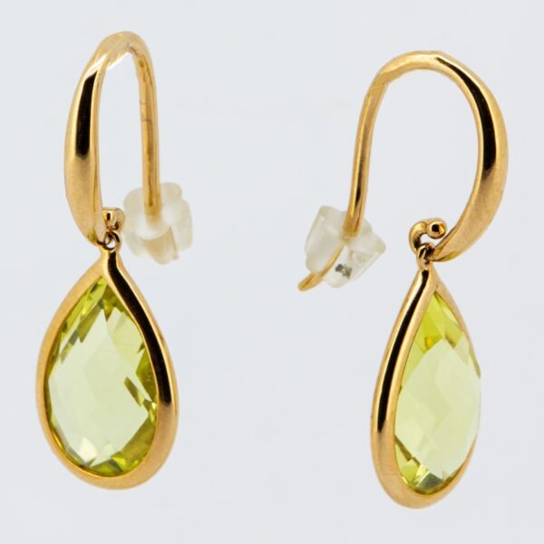 Lemon Quartz Earrings