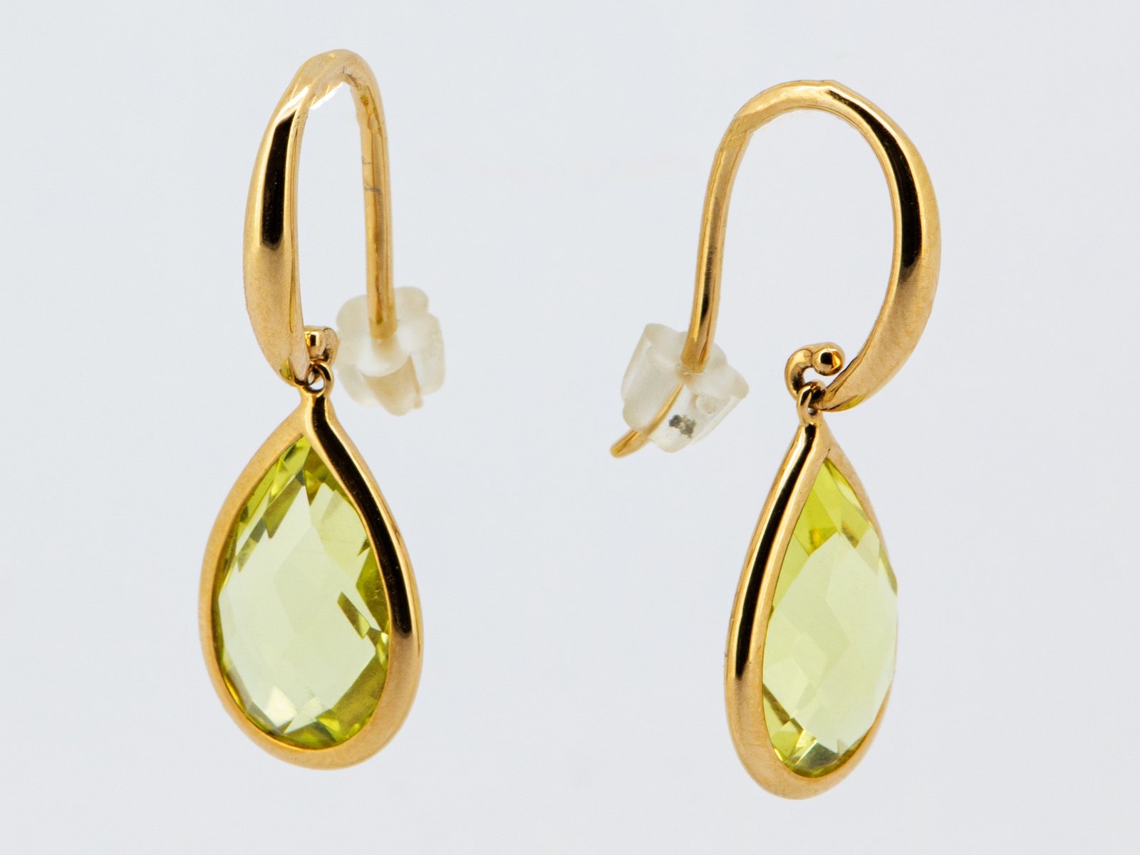 Lemon Quartz Earrings