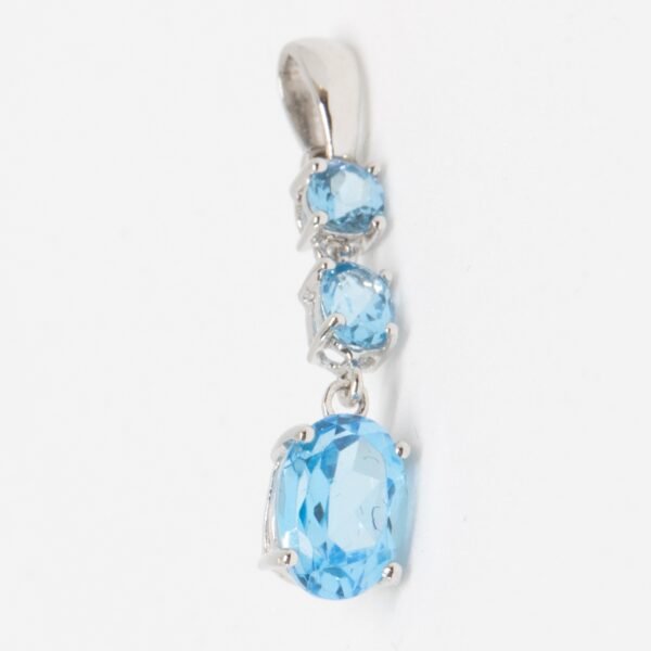 Blue Topaz Pendant