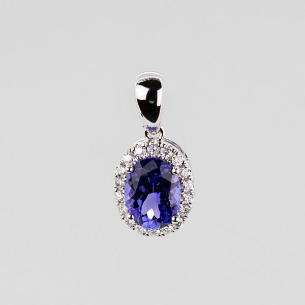 Diamond / Tanzanite Pendant