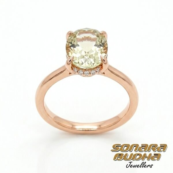 Diamond / Amethyst Ring