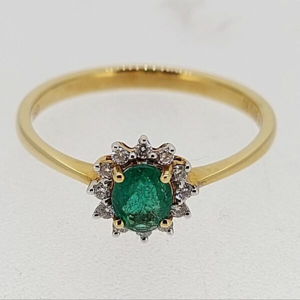 Diamond / Emerald Ring