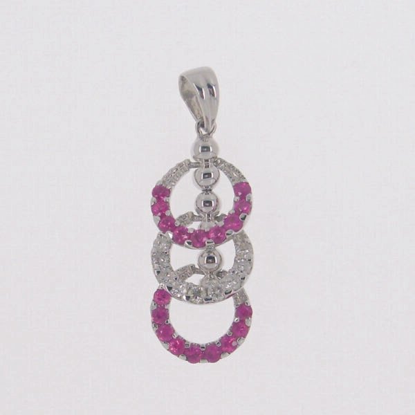 Diamond / Ruby Pendant