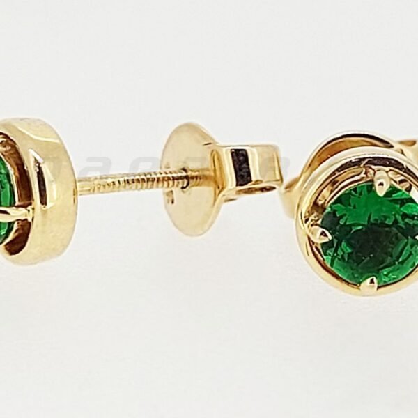 Tsavorite Studs