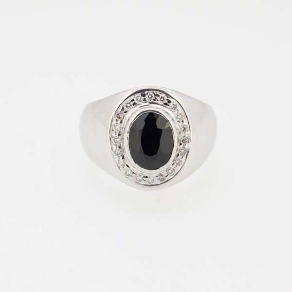 Diamond / Sapphire Ring