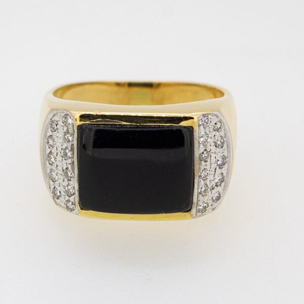 Diamond / Onyx Ring