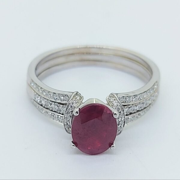 Diamond / Ruby Ring