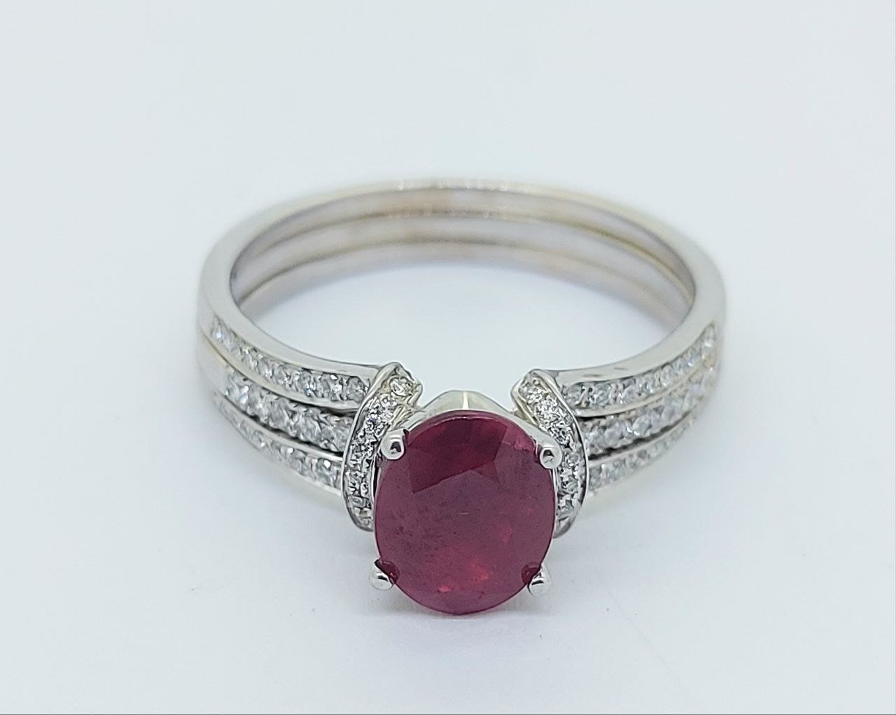 Diamond / Ruby Ring