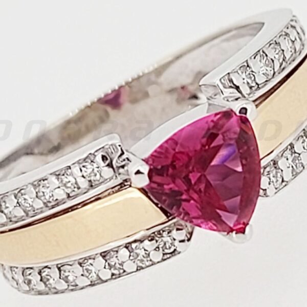 Diamond / Spinel Ring