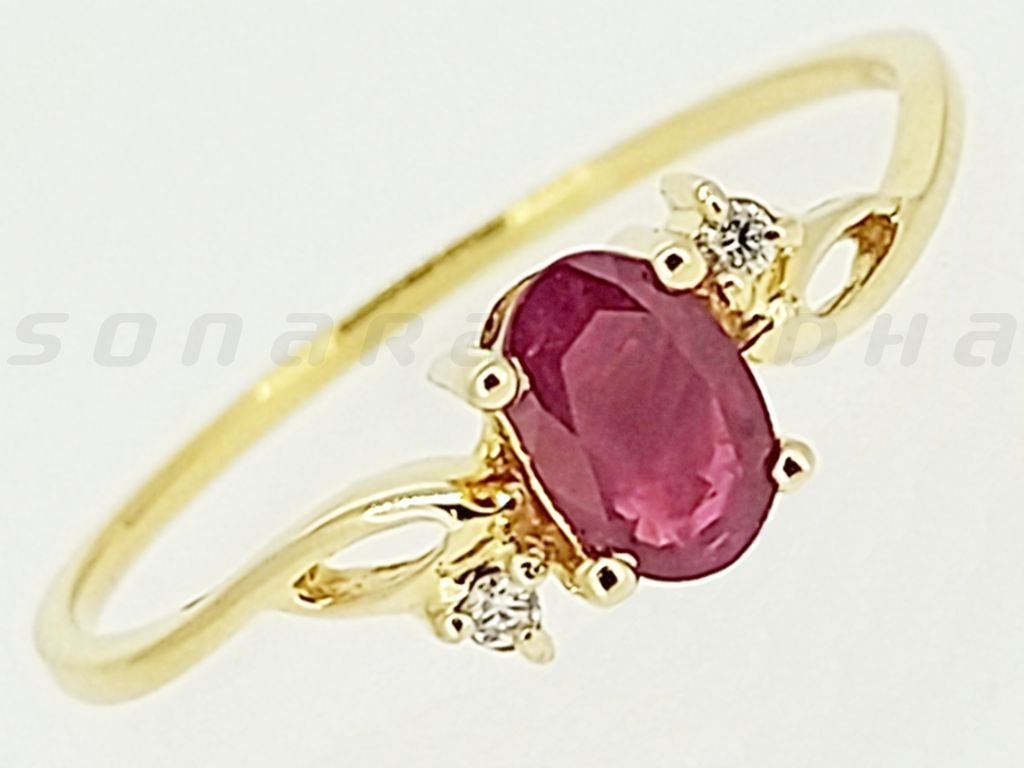 Diamond / Ruby Ring