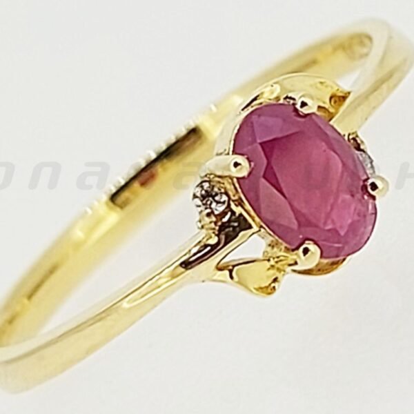 Diamond / Ruby Ring
