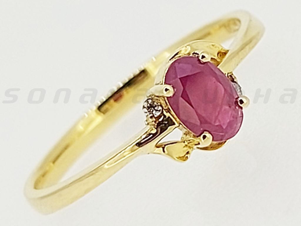 Diamond / Ruby Ring