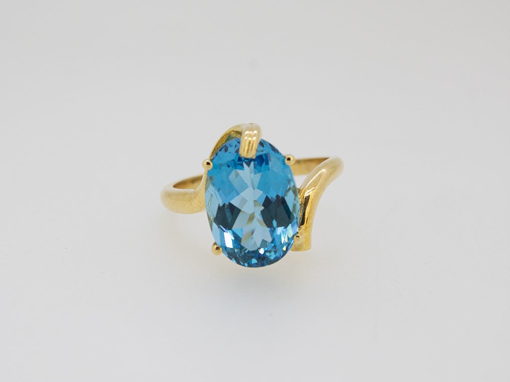Blue Topaz Ring