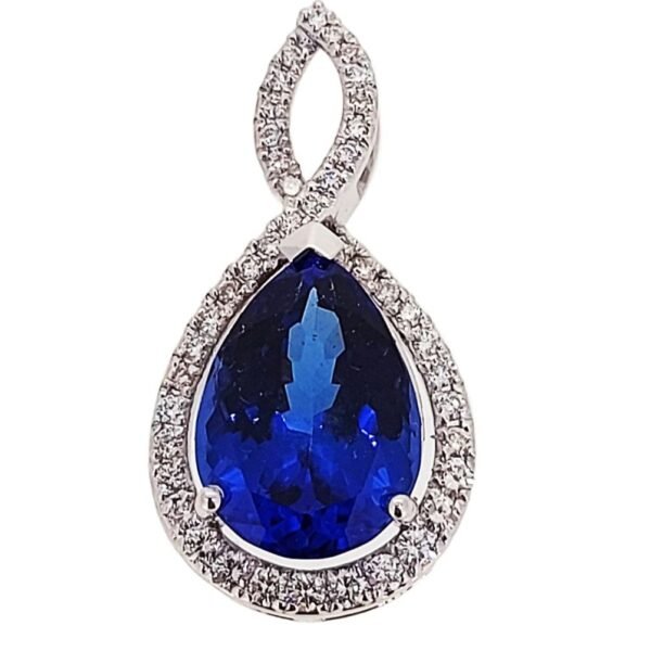 Diamond / Tanzanite Pendant