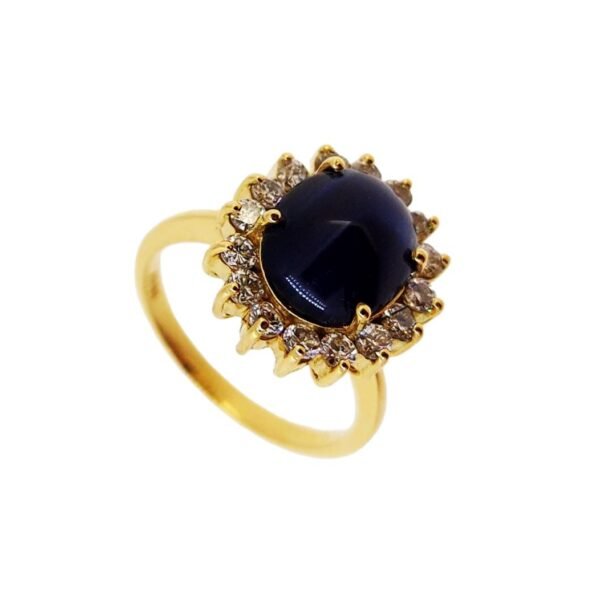 Diamond / Sapphire Ring