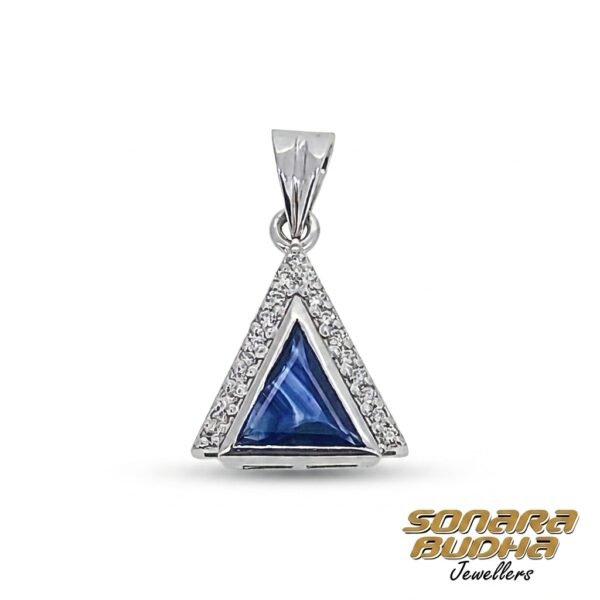 Diamond / Sapphire Pendant