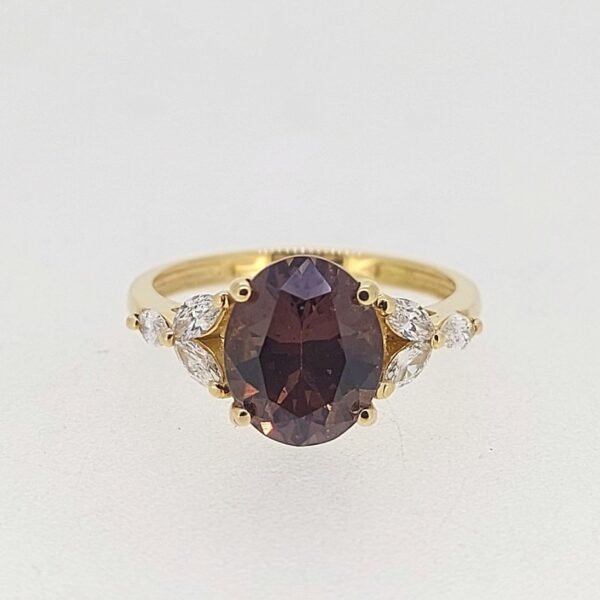 Diamond / Sapphire Ring