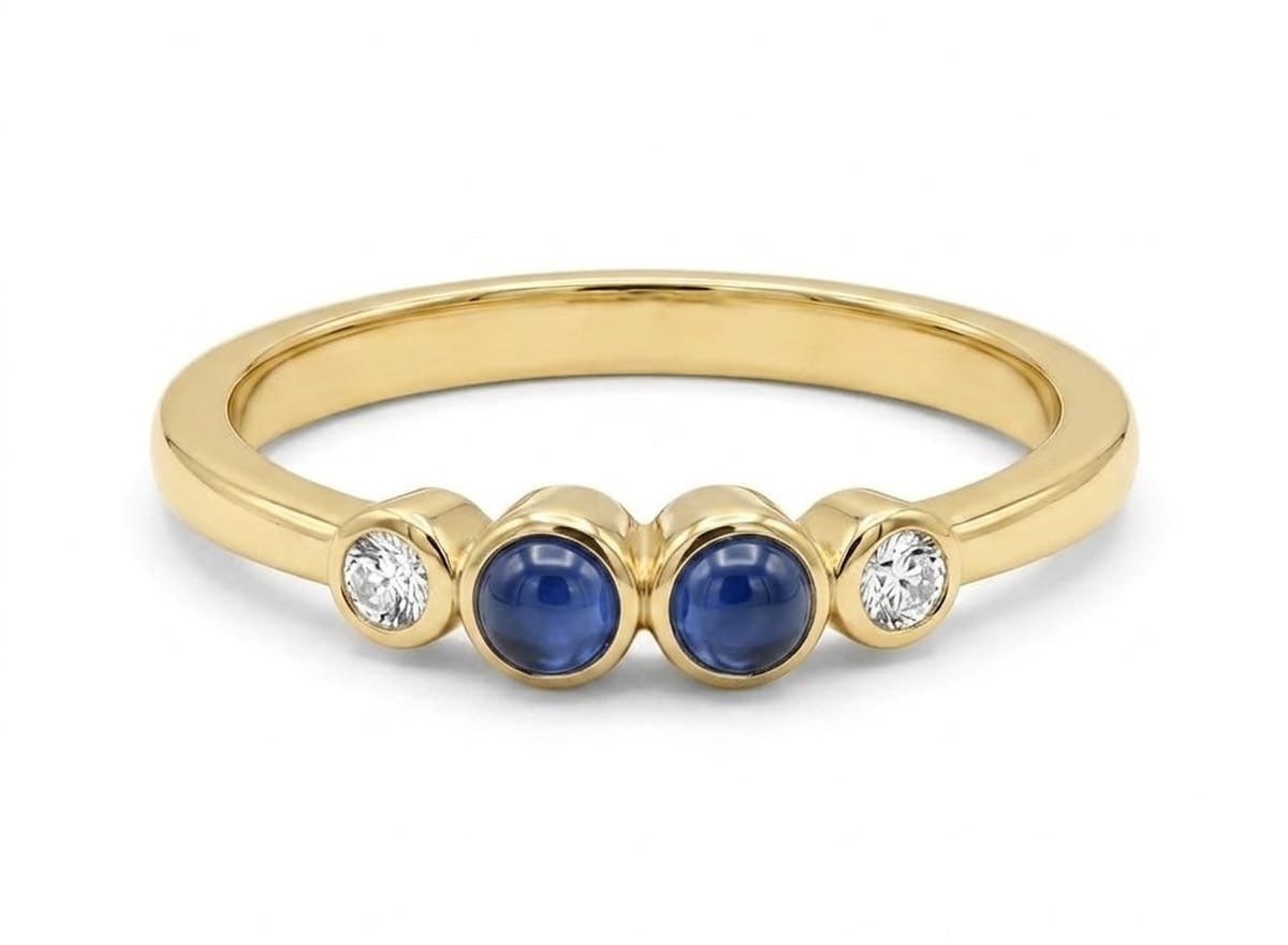Diamond / Sapphire Ring